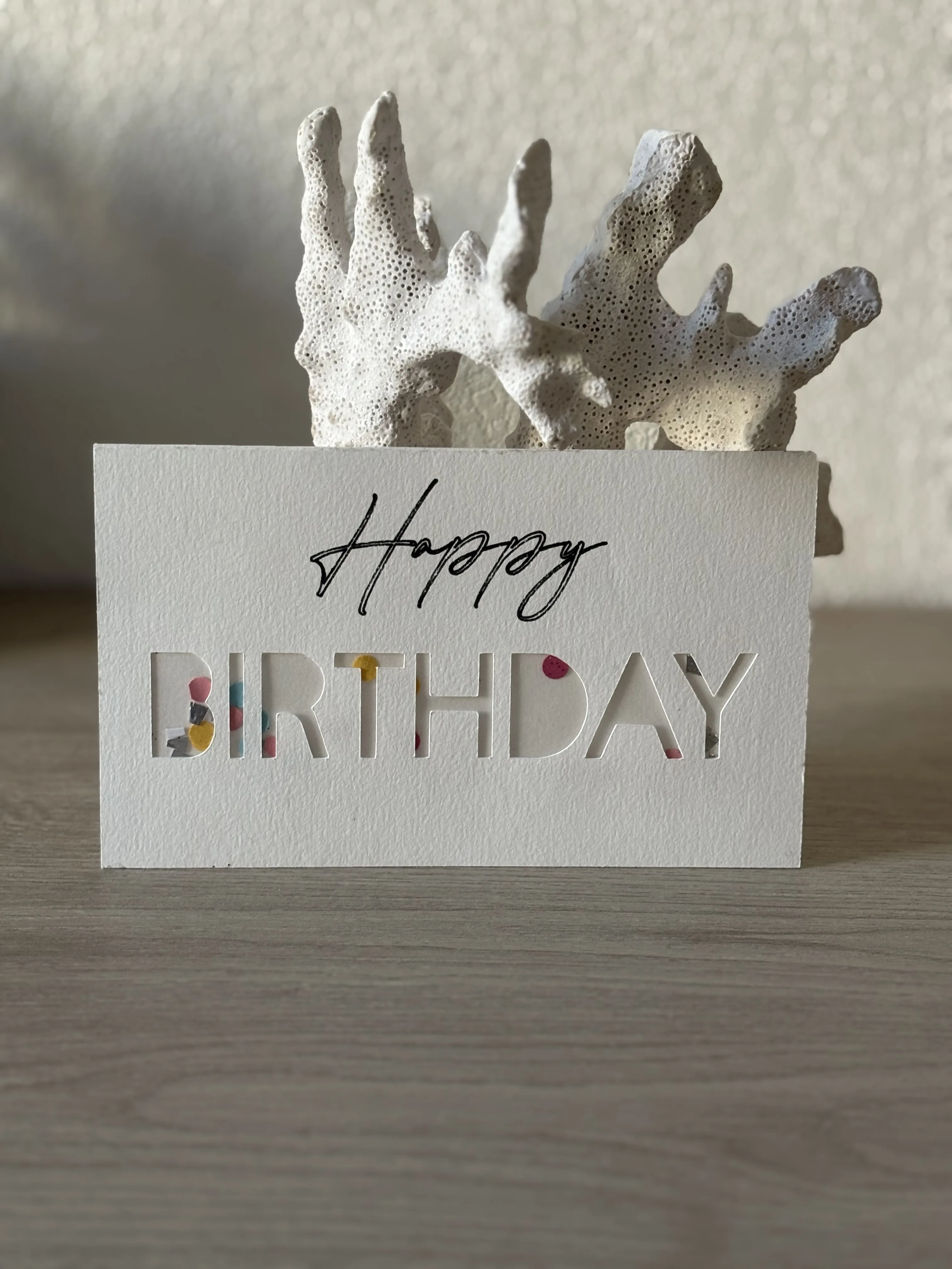 Carte d'anniversaire personnalisable