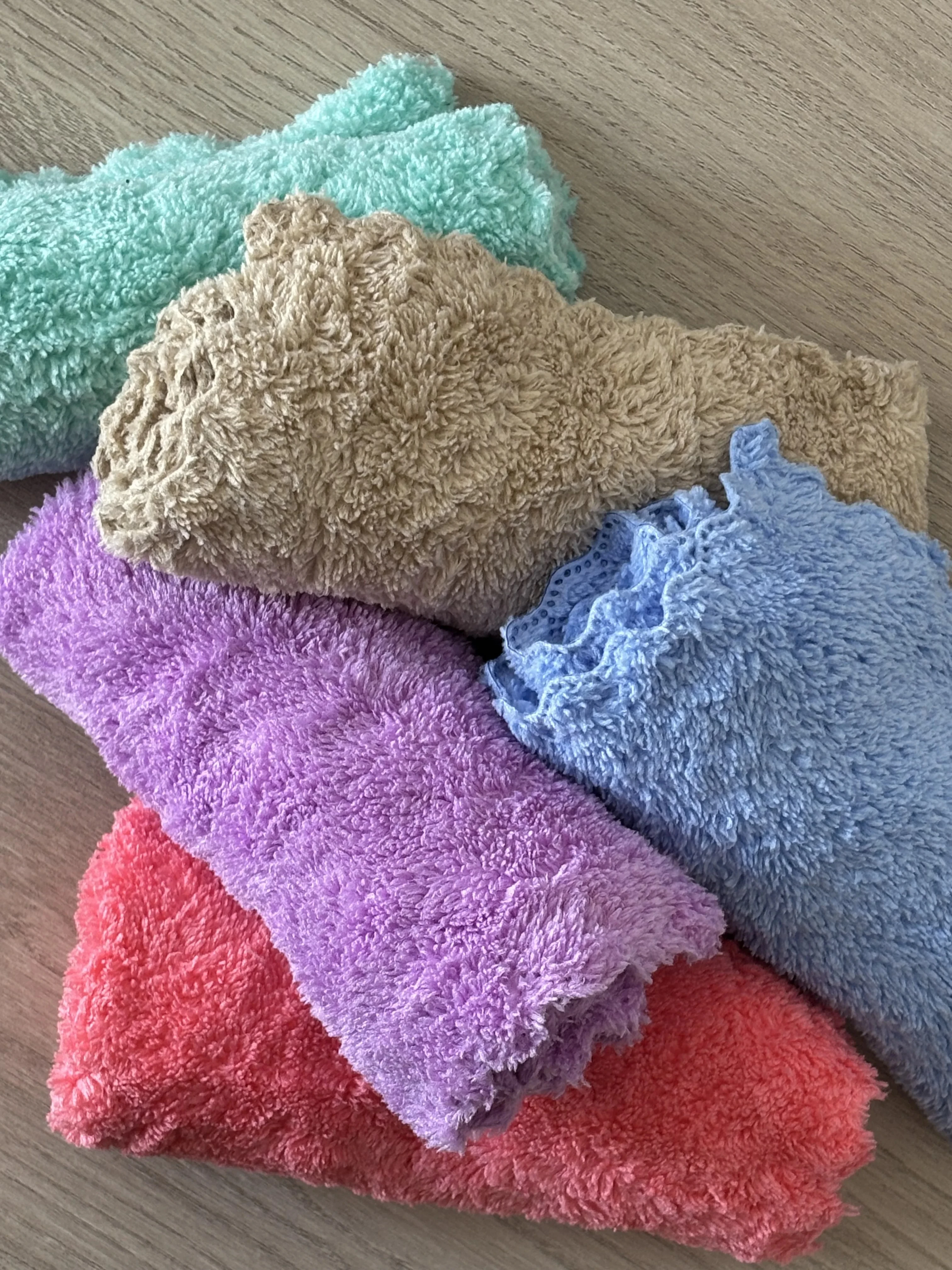 Serviette pour le visage
